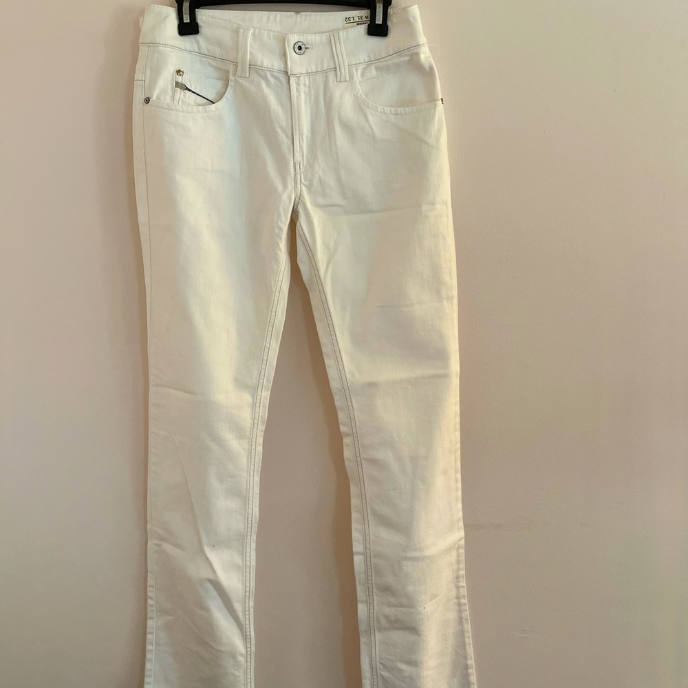 Never Worn White Diesel Jeans